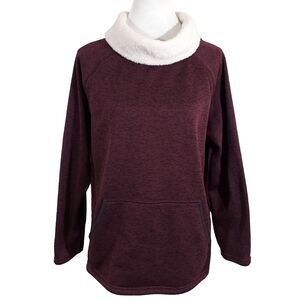 Joe Fresh Sweatshirt XL Long Sleeves Pullover Handwarmer Pocket Turtleneck